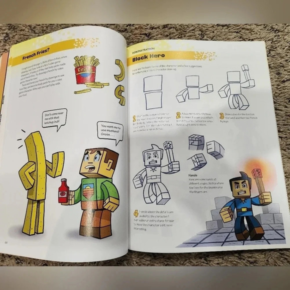 2/10 Sale! How to draw video games book - Picture 8 of 11